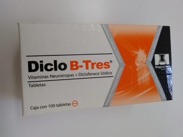 DICLO B TRES CO(PLAQUETTE DE 10 CO)