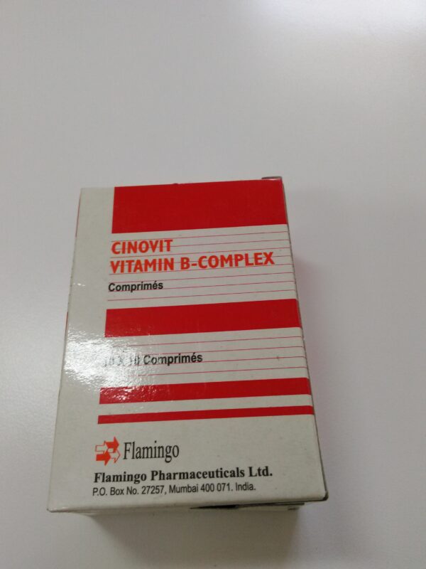CINOVIT B- COMPLEX CO (Plaquette de 10)