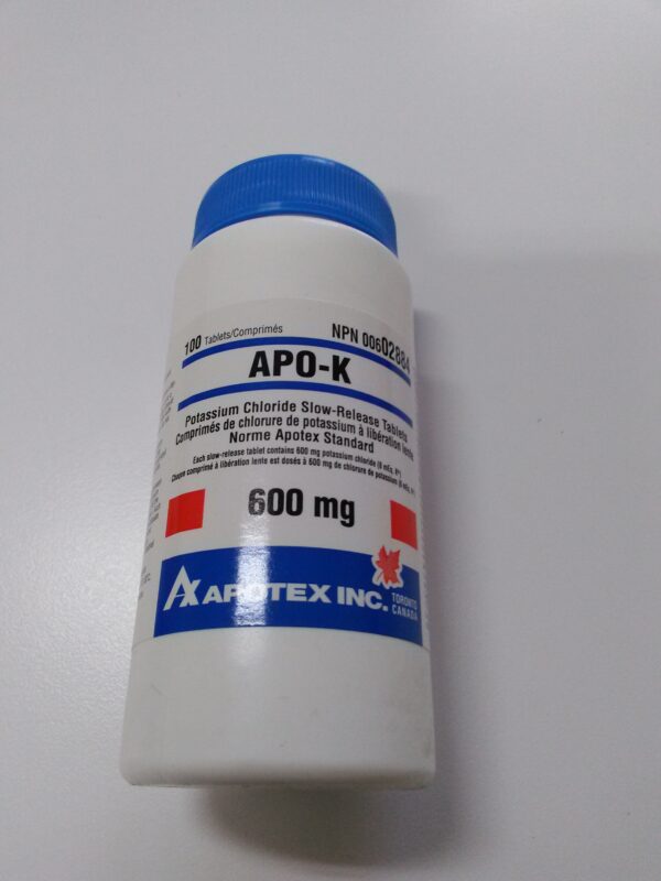 APO -K 600 MG