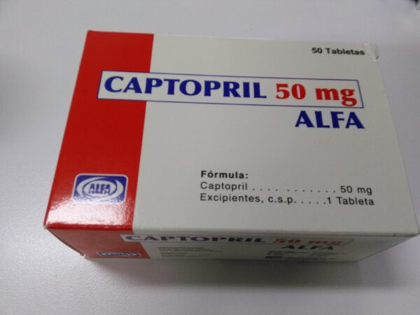 CAPTOPRIL ALFA 25 MG( PLAQUETTE DE 10)