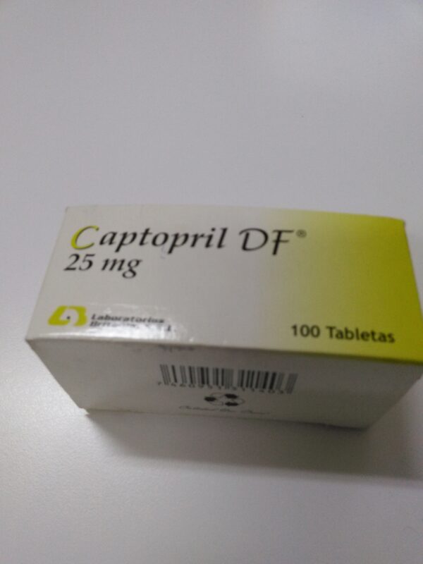 CAPTOPRIL  DF CO 25 MG(Plaquette de 10)