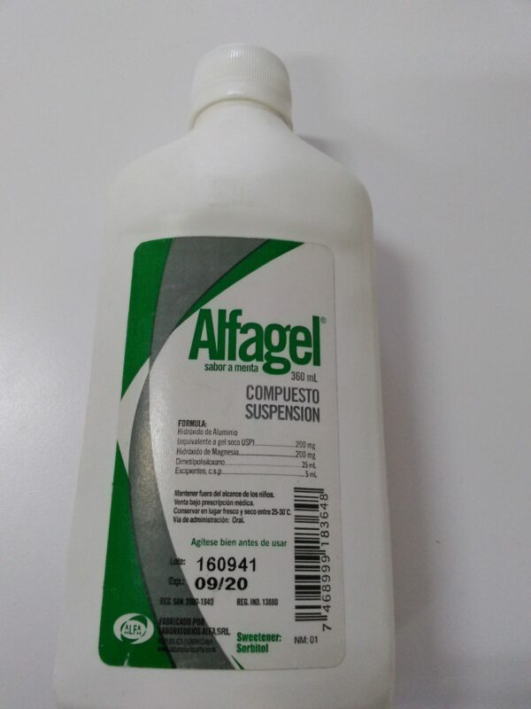 ALFAGEL MENTHE