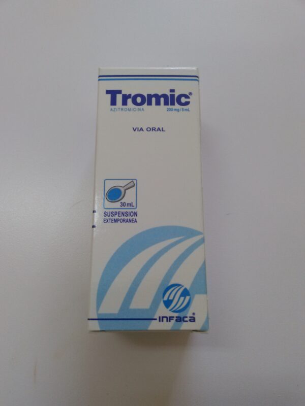TROMIC  susp(AZITHROMYCINE) Fl 30 ml